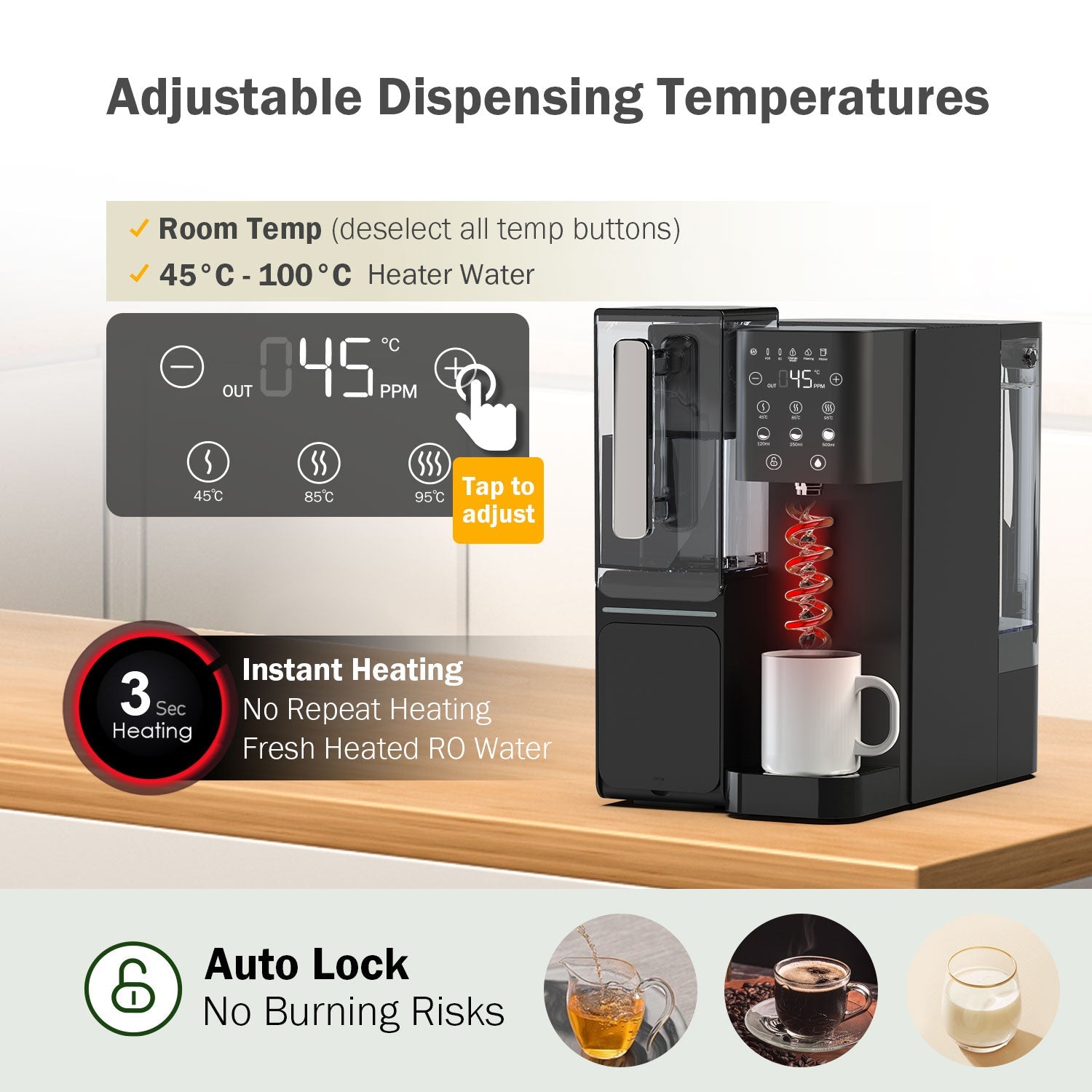 WB99-H Countertop RO System with an Extra One-Year Filter Combo
