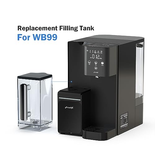 Frizzlife Filtered Water Pitcher for WB99 Countertop Reverse Osmosis System