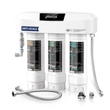 Frizzlife 3-Stage Under Sink Water Filter System SK99-Scale, Direct Connect
