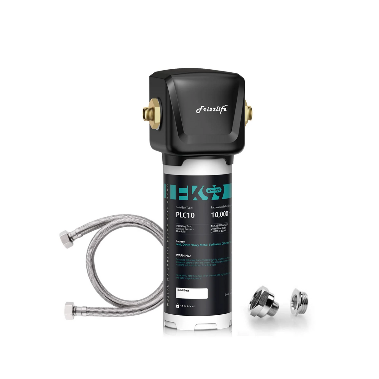 Frizzlife FK99 Direct Connect Under Sink Water Filter System