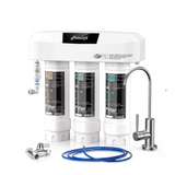 Frizzlife Under Sink Water Filter System with Brushed Nickel Faucet SP99-NEW