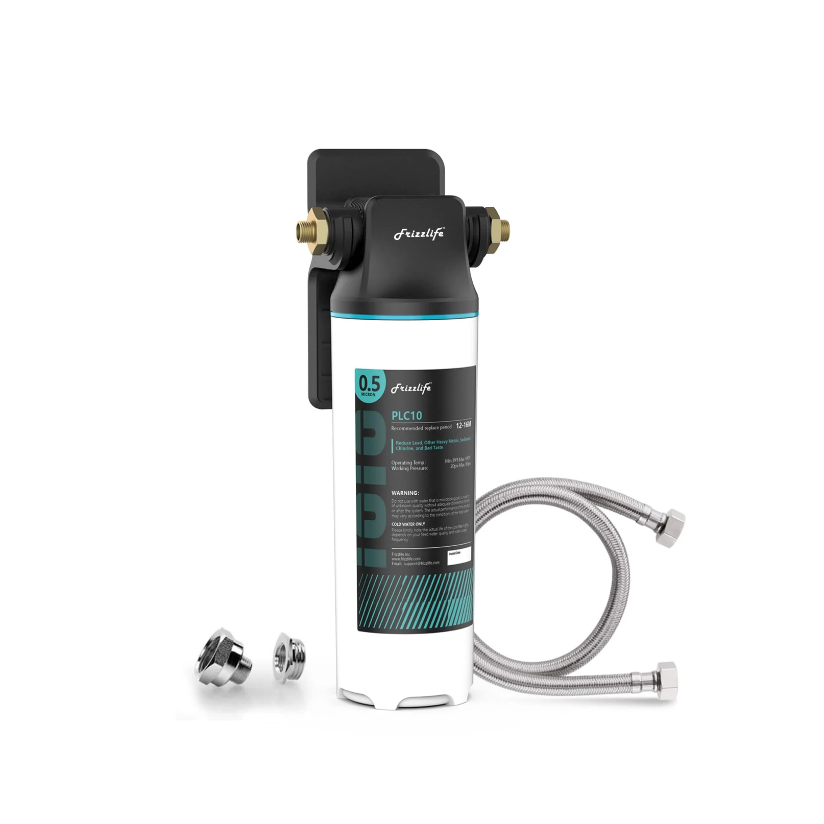 SW10 SW15 SW20 Direct Connect Under Sink Water Filter System Reduces 99.99% Lead Chlorine Bad Taste & Odor