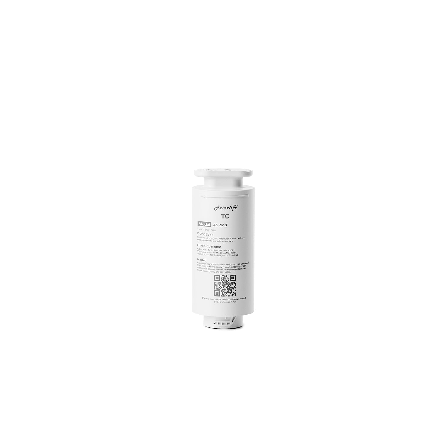 ASR613 Replacement Post Filter Cartridge PD1200 Reverse Osmosis System