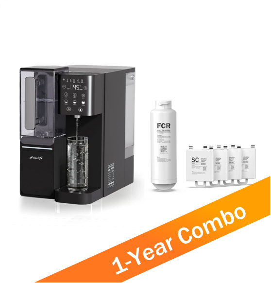 WB99 H Countertop RO System Extra One Year Filter Combo