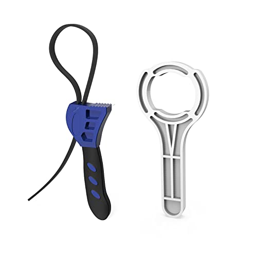 Adjustable Rubber Strap Belt Wrench Kit Water Filter MP99 MK99 MS99 MV99 TAM3 TAM4 FK99 SW DW TW Series Under Sink Filter